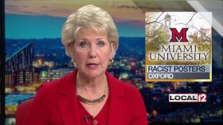 Miami University leaders investigating white nationalist posters found on campus