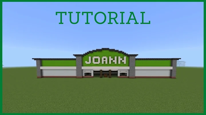 Minecraft Tutorial: How To Make JOANN Fabric and C...