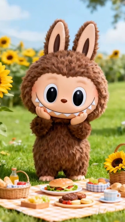 keluarga LABUBU piknik ‼️ #cute #viral #funny #shorts #labubu