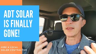 ADT Solar Leaves The Residential Solar Installation Business