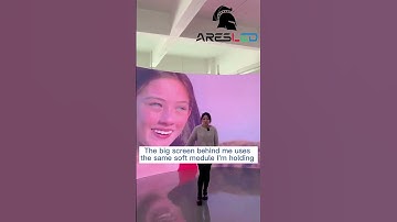 Soft module builds curved screen effect. #ledscreendisplay #leddisplay #ledscreens #indoorleddisplay
