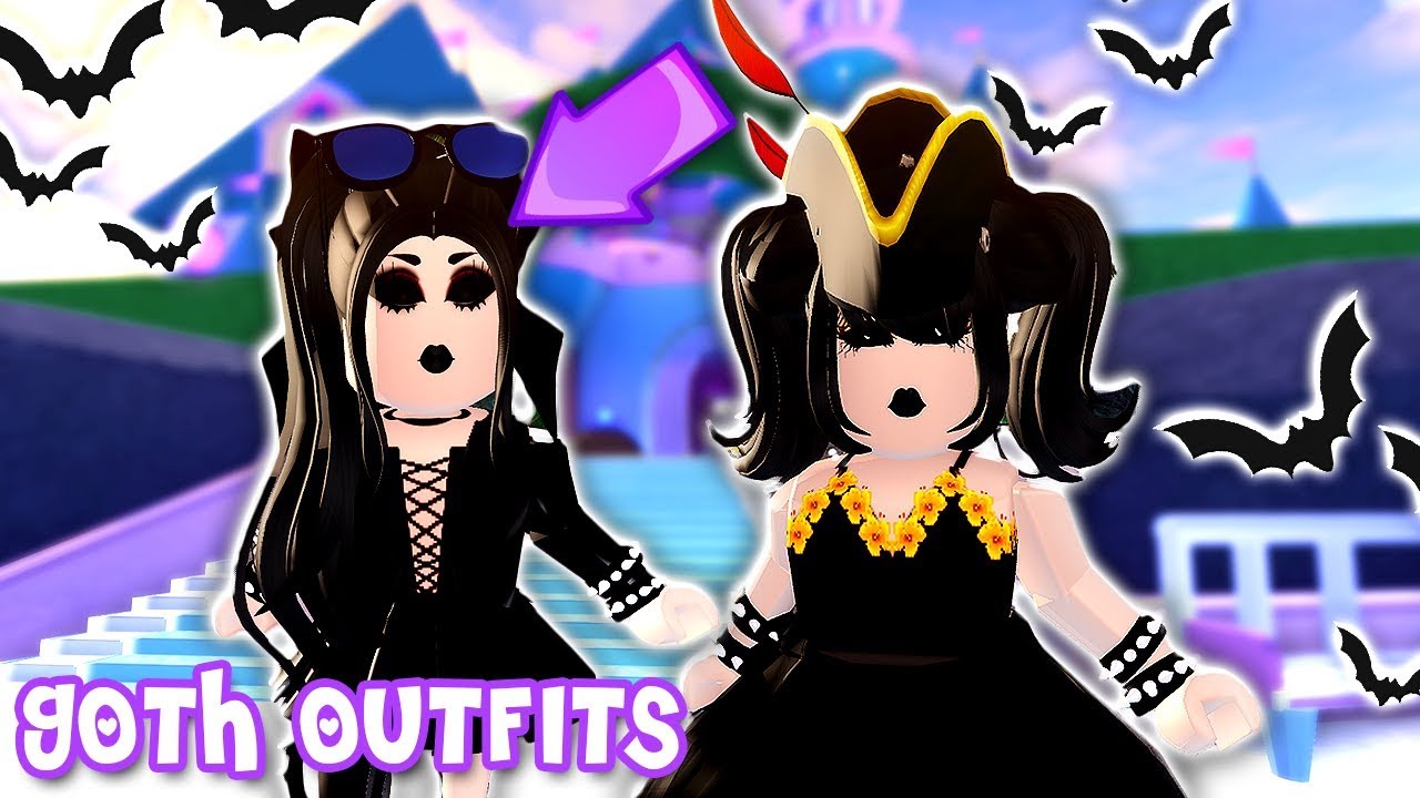5 Goth Outfit Ideas In Royale High You Can Use Roblox Royale