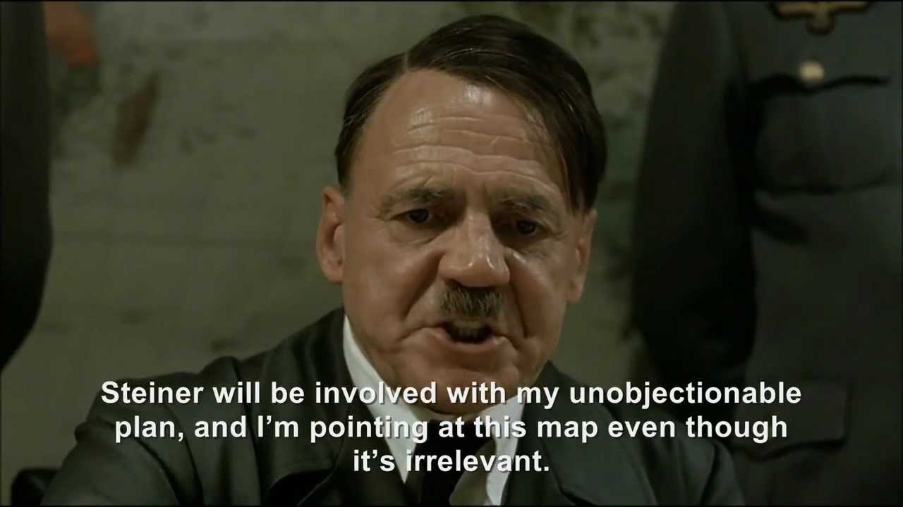 Hitler plans an unobjectionable plan