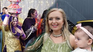DANCING WITH MUMMY JI AT OUR JAGGO EVENT | Punjabi Wedding Vlog