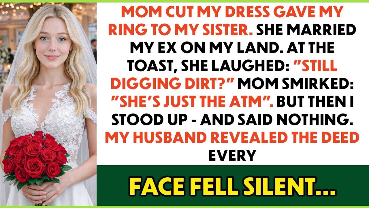 Mom Cut My Wedding Dress, Gave Sister My Ring—6 Months Later, I MARRIED A BILLIONAIRE...