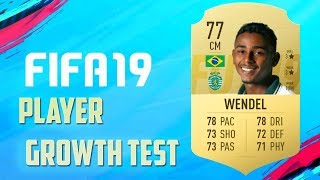 FIFA 19 | Wendel | Growth Test - GREAT YOUNG BOX TO BOX MIDFIELDER!