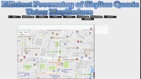 IEEE 2017 : Efficient Processing of Skyline Queries Using MapReduce