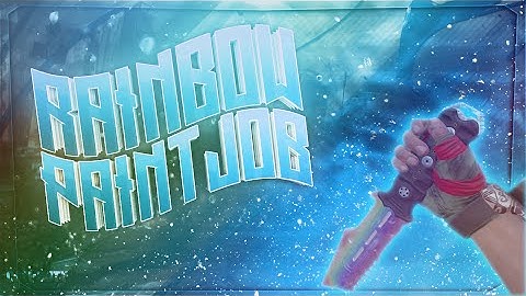 Rainbow Fade Paintjob Tutorial | BO3 | Corbearr