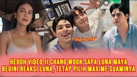 CINTA MATI KE SUAMINYA! Luna Maya Tak Goyah Saat Di Sapa Ji Chang Wook, Tetap Pilih Maxime Bouttier