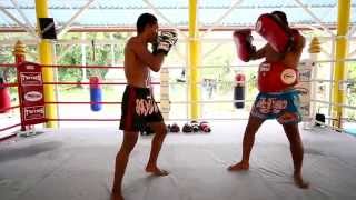 Muay Thai attack combinations
