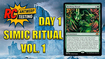 The grind begins | RC Antwerp testing starts with Simic Ritual