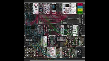 PATCH SKETCH 026 - Slow Tropical Trance Loop [VCV Rack] #Shorts