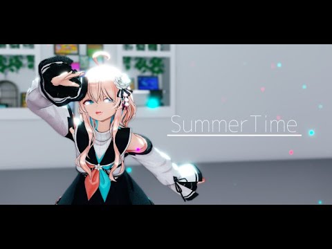 【MMD Vtuber】summertime 【💐花雲くゆり💐】