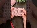 ⬆️ Click the link for the full video on how to crochet this stitch #crochetstitch
