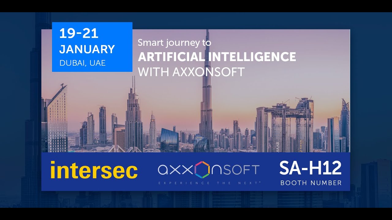 Discover the AxxonSoft AI Neural Analytics at Intersec 2020