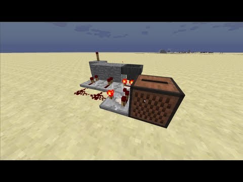 Minecraft Compact Jukebox Locking System