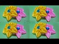 Easy ribbon flower  ribbon craft