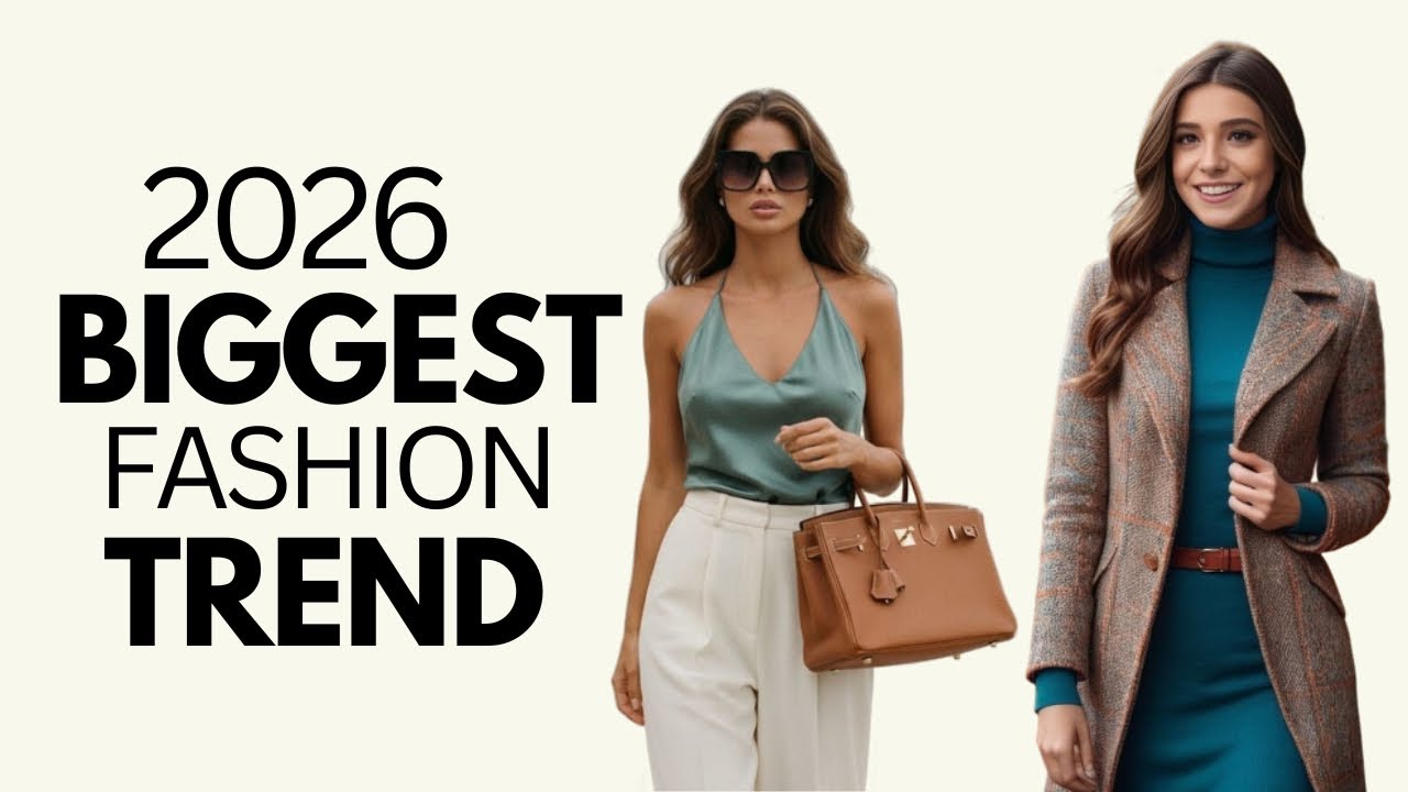2026’s Biggest Fashion Trends You Can’t Ignore- Chic and Elegant 