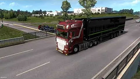 Euro Truck Simulator 2 mods DAF XF 105 by Stanley
