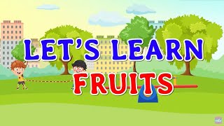 Lets Learn About Fruits - Learning Videos Grow Every Day With Pingu Zone