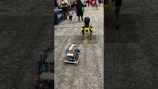 Boston Dynamics Spot plays Push Back #bostondynamics #pushback #vex #robot #robotics #engineering