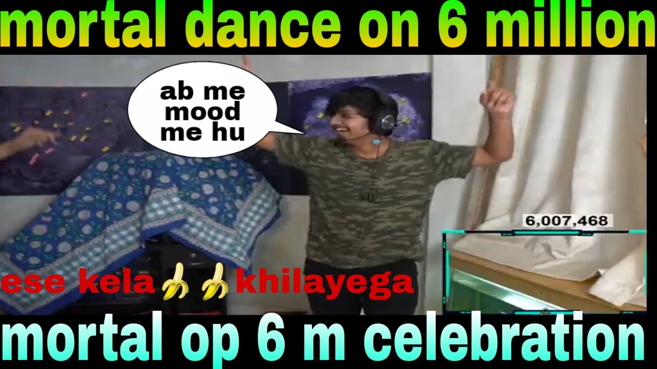 Mortal 6 million,mortal dance on 6 million,soul mortal 6 m celebration mortal twerk on 6 million