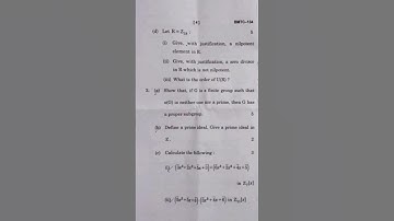 IGNOU / BMTC-134 / TEE Dec. 2023 question paper/ like / share / subscribe