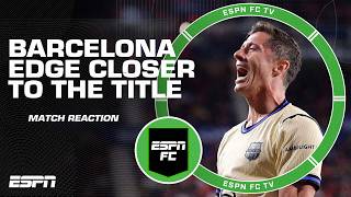 “TITLE RACE OVER!’ 😐 Will Barcelona WIN the LaLiga title vs. Real Madrid? 🤔 | ESPN FC