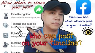 EASY WAY TO EDIT TIMELINE SETTINGS l Who can post on your timeline lWho can see post on my timeline