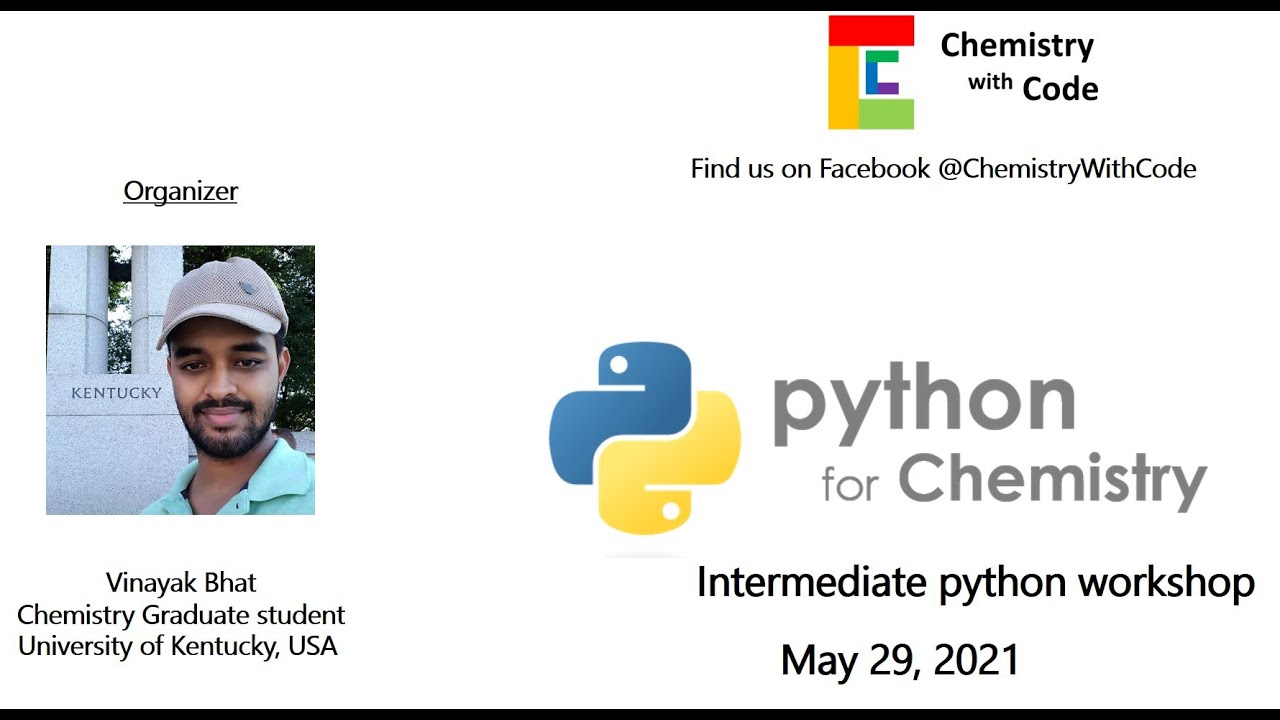 Intermediate python for chemistry - YouTube