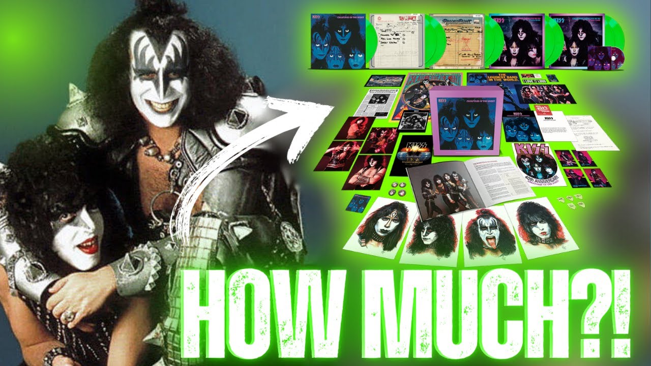 KISS Drops $900+ Creatures of the Night 9LP Boxset! - YouTube