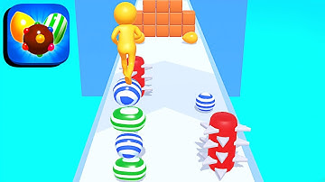 Candy Merge Runner ​- All Levels Gameplay Android,ios (Levels 1-4)