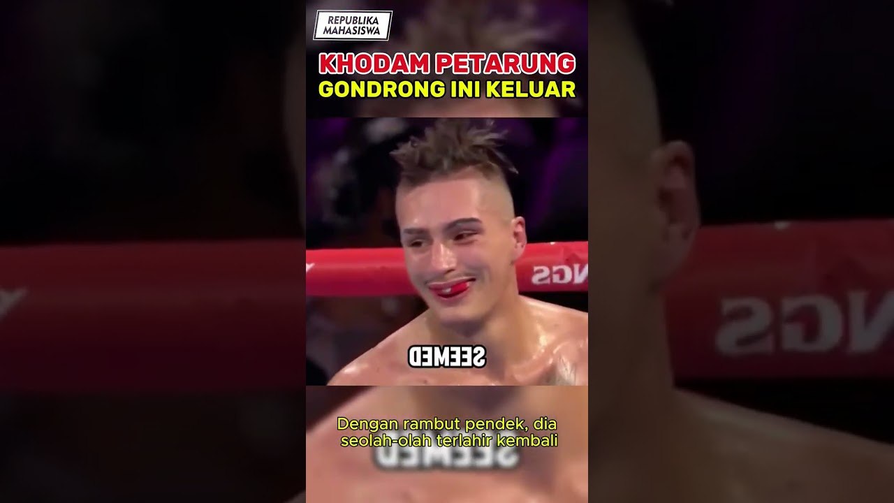 PETARUNG GONDRONG INI MENGELUARKAN KHODAMNYA!! #mma #ufc #boxing #sport #sports
