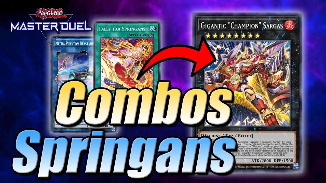 EVERYTHING YOU NEED TO KNOW!!! | AURORADON SPRINGANS COMBOS! | YU-GI-OH! Master Duel