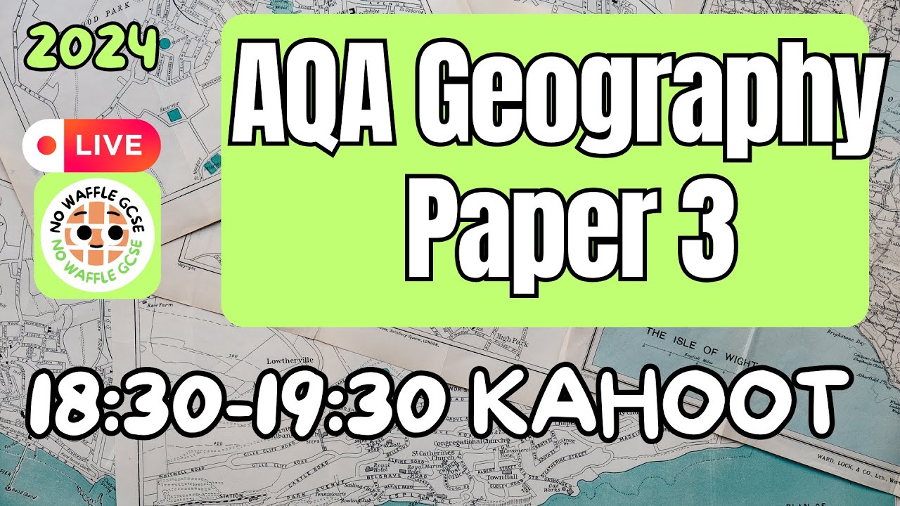 Geography Paper 3 KAHOOT! YouTube