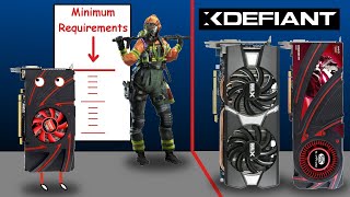 XDefiant under minimum requirements | R9 270, R9 280, R9 290X