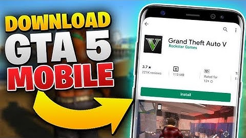 GTA V APK+DATA ANDROID | NO AGE VERIFICATION | HOW TO DOWNLOAD REAL GTA 5 IN ANDROID/IOS