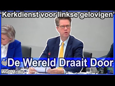 Martin Bosma over DWDD 'De dagelijkse kerkdienst voor linkse gelovigen' - Tweede Kamer WGO Media