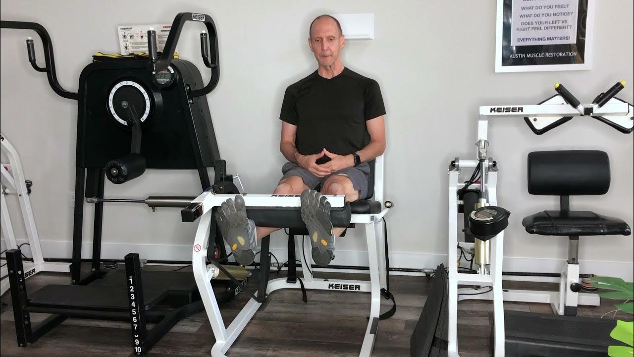 Knee Extension Machine YouTube