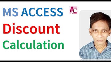 Ms Access Discount Calculation Tutorial
