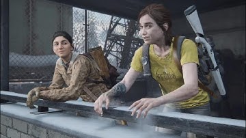 TLOU2 REMASTERED PS5 Walkthrough Gameplay #2 The Patrol (GROUNDED+)