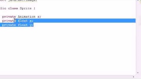 Java Game Development 23 Introduction to Sprites
