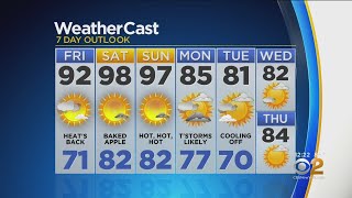 New York Weather: 7/19 Friday Afternoon Forecast
