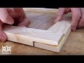 How to make simple frame and panel cabinet doors no router or pocket screws needed