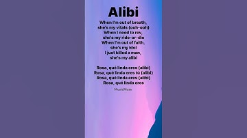 Thumbnail of Alibi - Pabllo Vittar, Sevdaliza, and Yseult lyrics #lyrics #alibi #lyricvideo