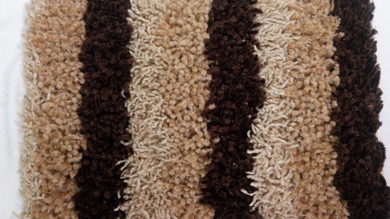 طريقة عمل سجادة  شاج..ازاى نفرح امهاتنا بهدية عيد الام من شغل ايدينا وبأقل تكلفة DIY DICORETION