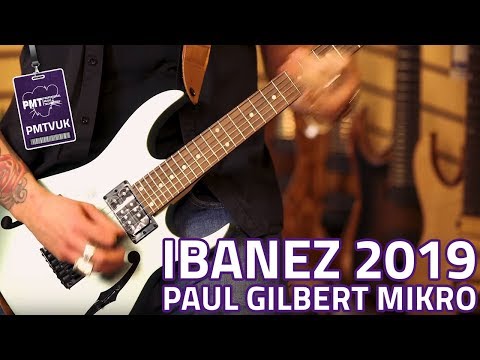 Ibanez 2019 PGMM21 Paul Gilbert miKro Metallic Light Green