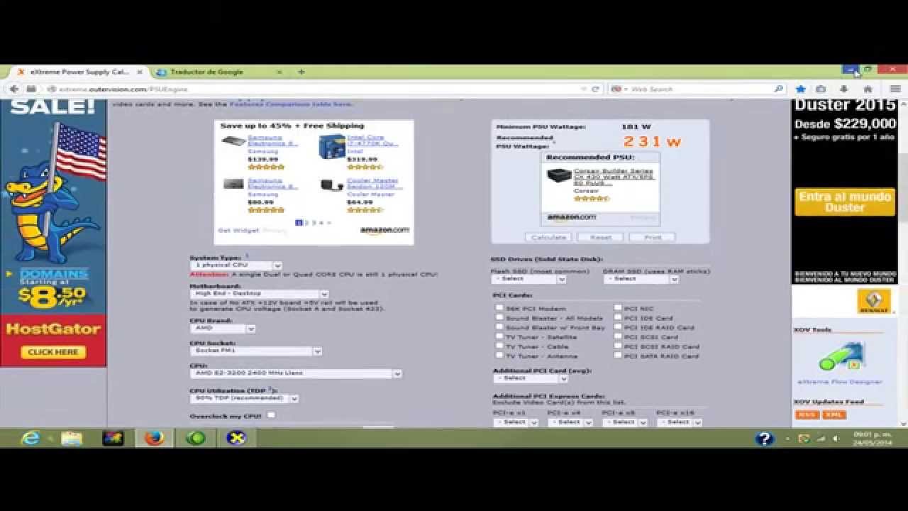 como utilizar xtreme power supply calculator lite YouTube