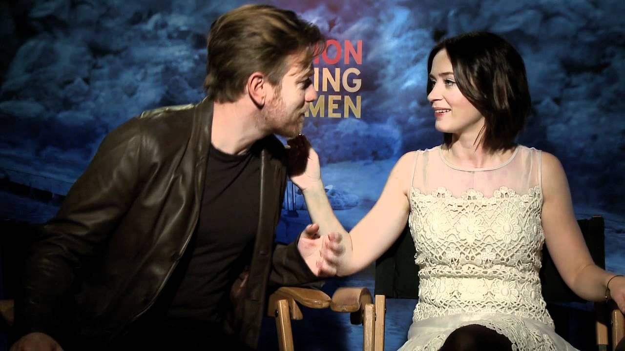 Funny interview with Emily Blunt and Ewan McGregor - SALMON FISHING IN THE YEMEN