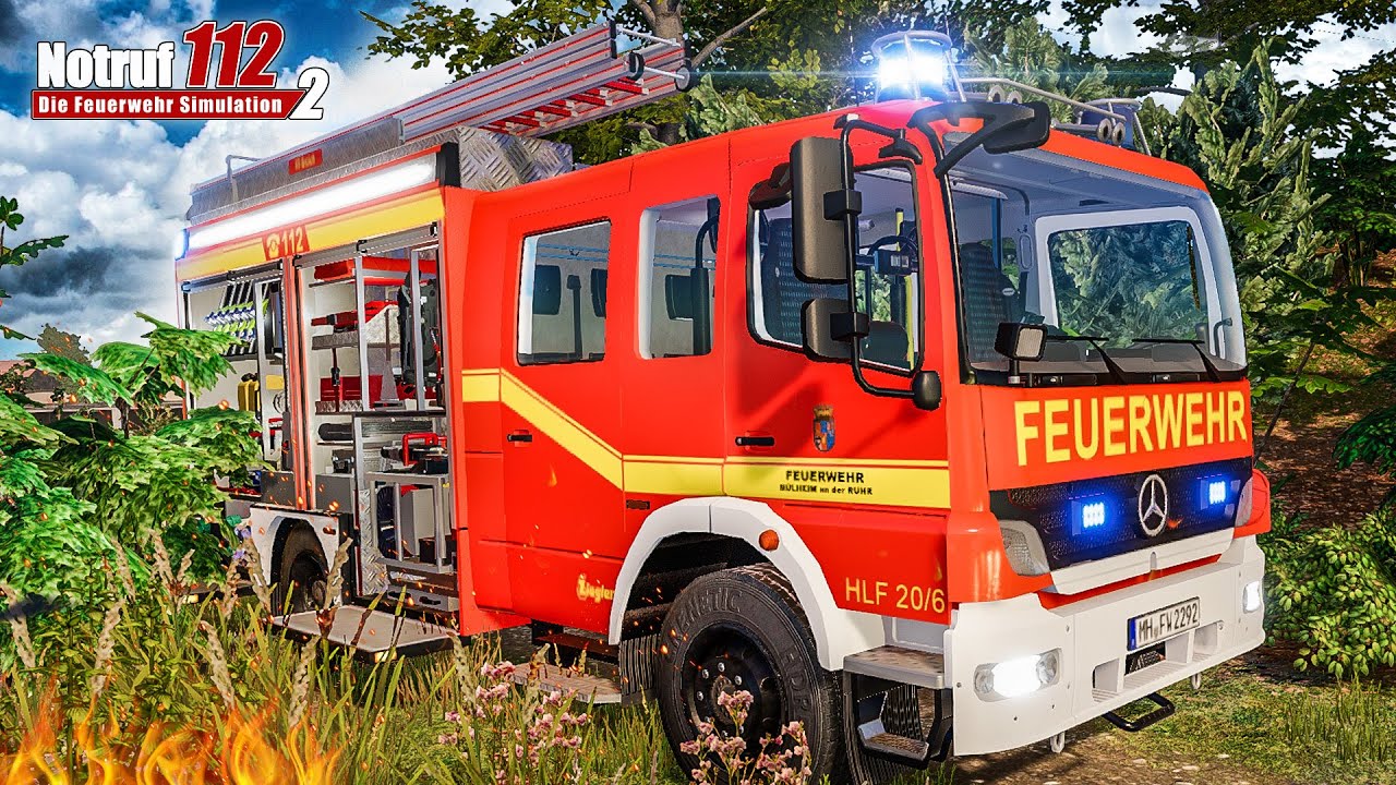 Notruf 112 Die Feuerwehr Simulation 2 Ps4 NOTRUF 112 #23: Einsatz im Wald: Grillunfall zwischen Bäumen